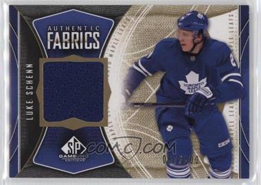 2009-10 SP Game Used Edition - Authentic Fabrics - Gold #AF-LS - Luke Schenn /100