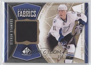 2009-10 SP Game Used Edition - Authentic Fabrics - Gold #AF-SS - Steven Stamkos /100