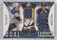 Paul Kariya, David Perron #/25