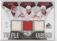 Chris Osgood, Pavel Datsyuk, Nicklas Lidstrom #/25