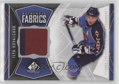 2009-10 SP Game Used Edition - Authentic Fabrics #AF-IK - Ilya Kovalchuk