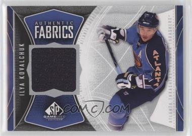 2009-10 SP Game Used Edition - Authentic Fabrics #AF-IK - Ilya Kovalchuk