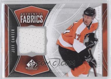 2009-10 SP Game Used Edition - Authentic Fabrics #AF-JC - Jeff Carter