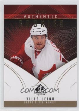 2009-10 SP Game Used Edition - [Base] - Gold #103 - Authentic Rookies - Ville Leino /50