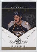 Authentic Rookies - Cody Franson #/50