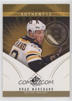 Authentic Rookies - Brad Marchand #/50