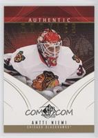 Authentic Rookies - Antti Niemi #/50