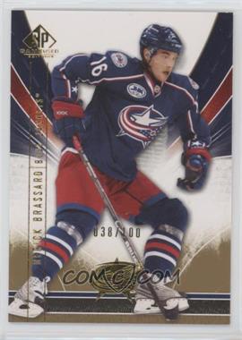 2009-10 SP Game Used Edition - [Base] - Gold #31 - Derick Brassard /100