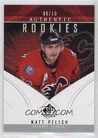 Authentic Rookies - Matt Pelech #/10