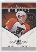 Authentic Rookies - James van Riemsdyk #/10