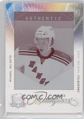 2009-10 SP Game Used Edition - [Base] - The Cup Rookie Masterpieces Printing Plate Magenta Framed #MAS - 134 - Michael Del Zotto /1