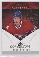 Authentic Rookies - Yannick Weber #/699