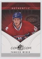 Authentic Rookies - Yannick Weber [EX to NM] #/699