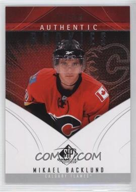 2009-10 SP Game Used Edition - [Base] #129 - Authentic Rookies - Mikael Backlund /699