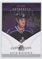 Authentic Rookies - Kevin Westgarth #/699