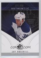 Authentic Rookies - Jay Rosehill #/699