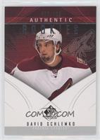 Authentic Rookies - David Schlemko #/699