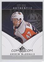 Authentic Rookies - Andrew MacDonald #/699