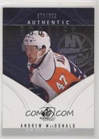 Authentic Rookies - Andrew MacDonald #/699