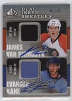 James van Riemsdyk, Evander Kane #/15