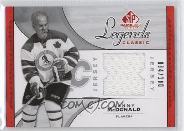 2009-10 SP Game Used Edition - Legends Classic #LC-LM - Lanny McDonald /100