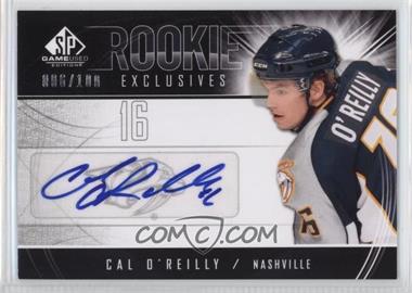 2009-10 SP Game Used Edition - Rookie Exclusives Autographs #RE-CO - Cal O'Reilly /100