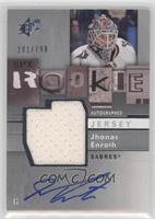 Rookie Autographed Jersey - Jhonas Enroth #/799