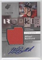 Rookie Autographed Jersey - Mikael Backlund #/799