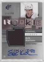 Rookie Autographed Jersey - Erik Karlsson #/799