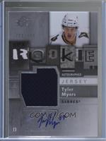Rookie Autographed Jersey - Tyler Myers #/799
