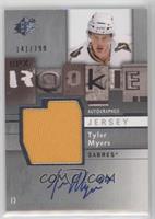 Rookie Autographed Jersey - Tyler Myers #/799