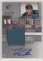 Rookie Autographed Jersey - Logan Couture #/799
