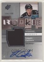 Rookie Autographed Jersey - Logan Couture #/799