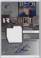 Rookie Autographed Jersey - Tyler Bozak #/799