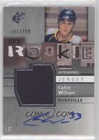 Rookie Autographed Jersey - Colin Wilson #/799