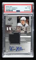 Rookie Autographed Jersey - Victor Hedman [PSA 8 NM‑MT] #/499