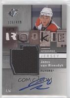 Rookie Autographed Jersey - James van Riemsdyk #/499