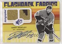 Autographed Flashback Fabrics - Dany Heatley