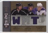 Drew Doughty, Anze Kopitar, Alexander Frolov #/50