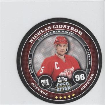 2009-10 Topps Puck Attax - [Base] #_NILI - Nicklas Lidstrom