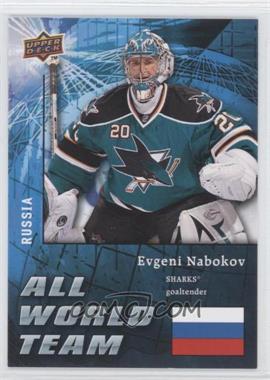 2009-10 Upper Deck - All World Team #AW10 - Evgeni Nabokov