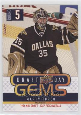 2009-10 Upper Deck - Draft Day Gems #GEM10 - Marty Turco