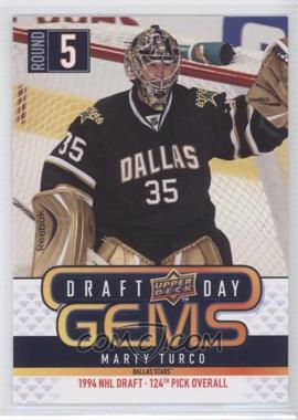 2009-10 Upper Deck - Draft Day Gems #GEM10 - Marty Turco