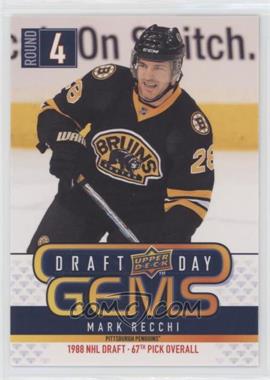 2009-10 Upper Deck - Draft Day Gems #GEM16 - Mark Recchi