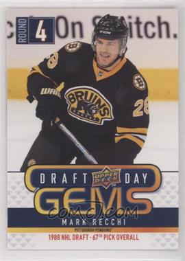 2009-10 Upper Deck - Draft Day Gems #GEM16 - Mark Recchi