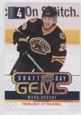 2009-10 Upper Deck - Draft Day Gems #GEM16 - Mark Recchi