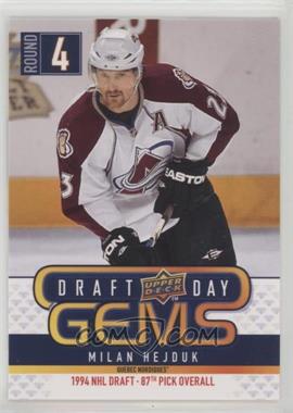 2009-10 Upper Deck - Draft Day Gems #GEM18 - Milan Hejduk