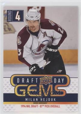 2009-10 Upper Deck - Draft Day Gems #GEM18 - Milan Hejduk