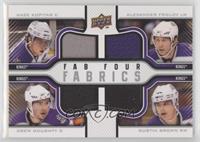 Anze Kopitar, Alexander Frolov, Drew Doughty, Dustin Brown #/100