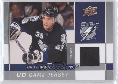 2009-10 Upper Deck - Game Jersey Series 1 #GJ-ML - Mike Lundin